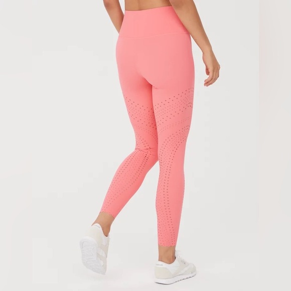 OFFLINE BY AERIE Goals Lasercut Leggings coral small - Picture 6 of 10